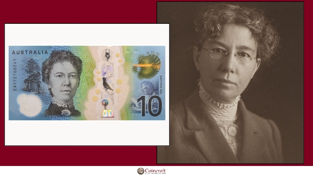 Australian dollars Honouring Dame Mary Jean Gilmore - Coincraft